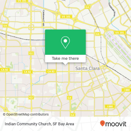 Mapa de Indian Community Church