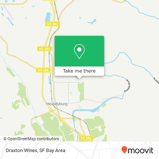 Draxton Wines map