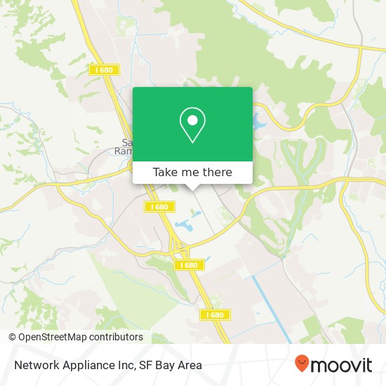 Network Appliance Inc map