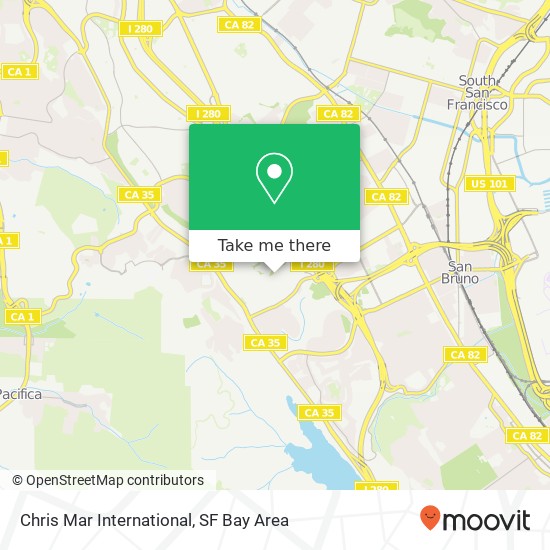 Chris Mar International map