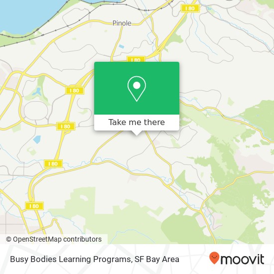 Busy Bodies Learning Programs map
