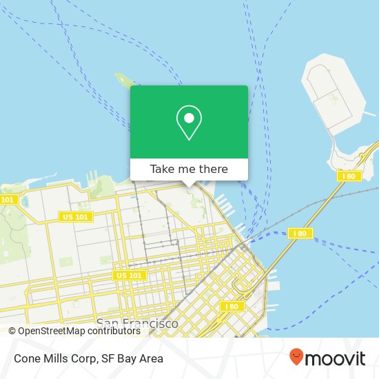 Cone Mills Corp map