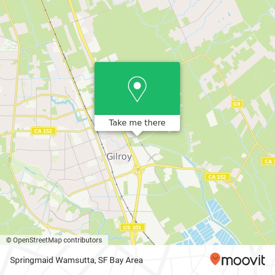 Springmaid Wamsutta map