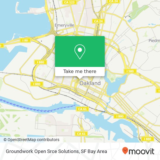 Groundwork Open Srce Solutions map