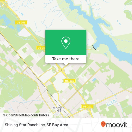 Shining Star Ranch Inc map