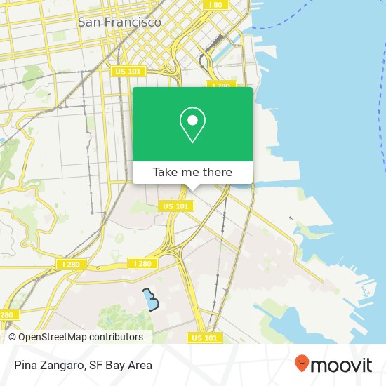 Pina Zangaro map