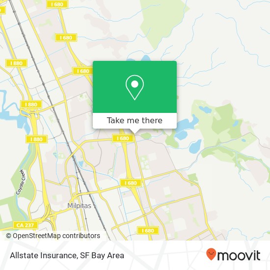 Allstate Insurance map