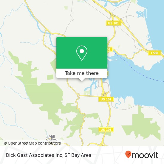 Mapa de Dick Gast Associates Inc