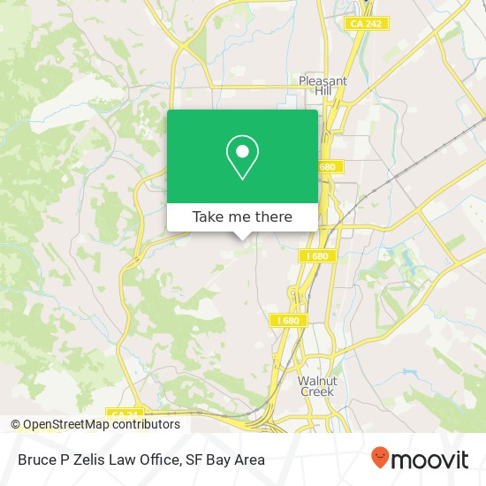 Mapa de Bruce P Zelis Law Office