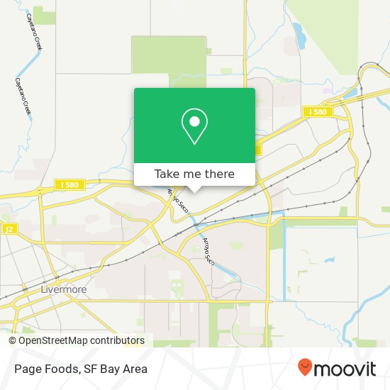 Page Foods map