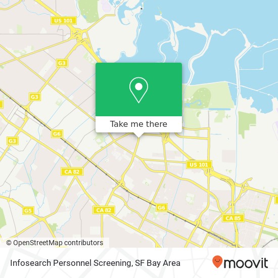 Infosearch Personnel Screening map