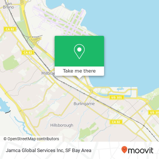 Jamca Global Services Inc map