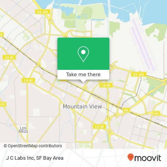 J C Labs Inc map