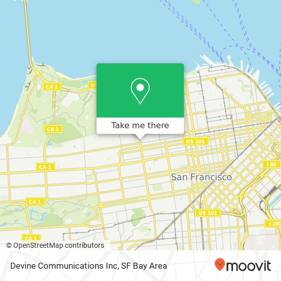 Mapa de Devine Communications Inc