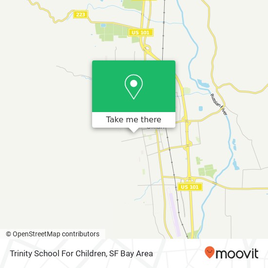 Trinity School For Children map
