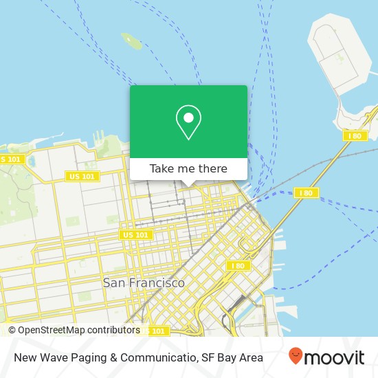 New Wave Paging & Communicatio map