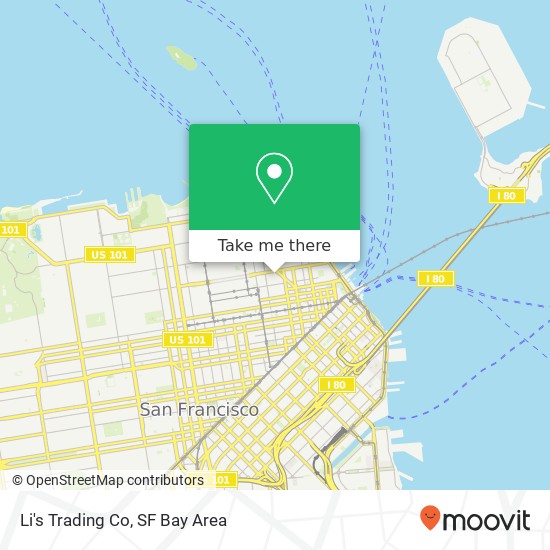 Li's Trading Co map