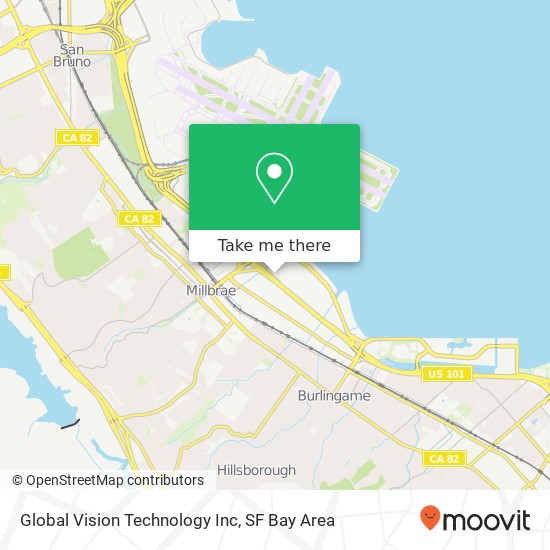 Mapa de Global Vision Technology Inc