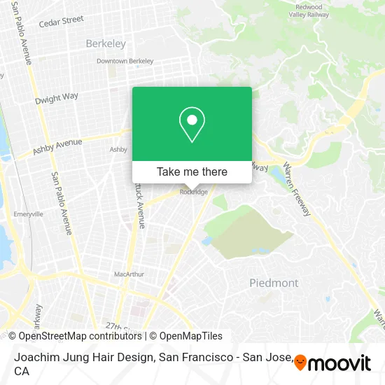 Mapa de Joachim Jung Hair Design