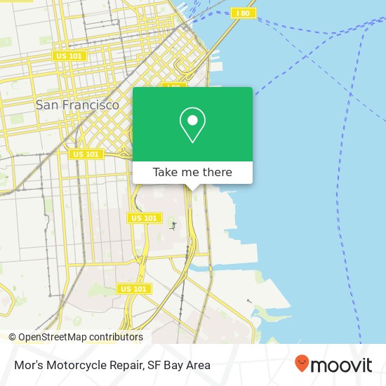 Mapa de Mor's Motorcycle Repair