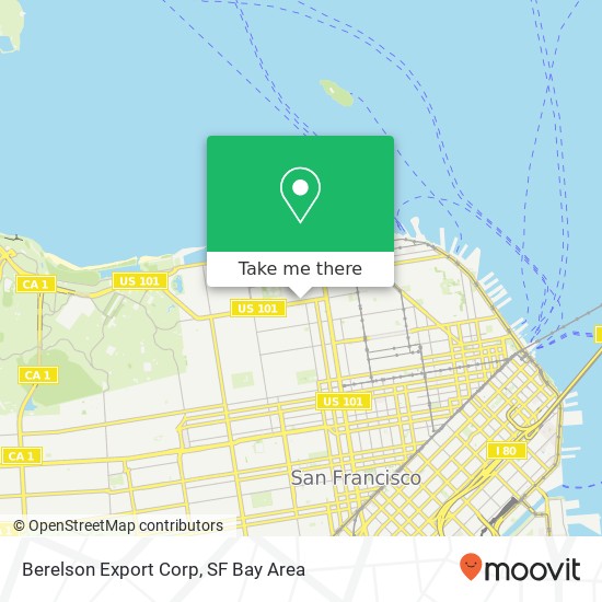 Berelson Export Corp map