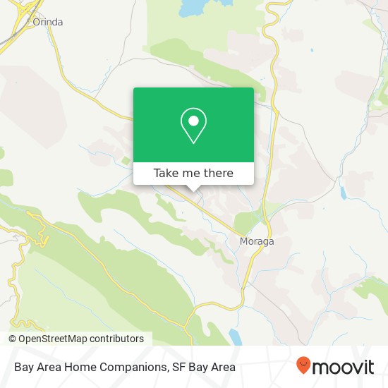 Mapa de Bay Area Home Companions