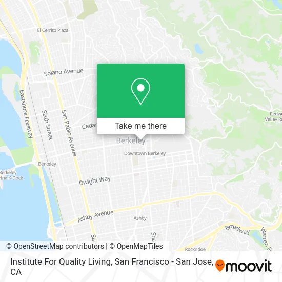 Institute For Quality Living map