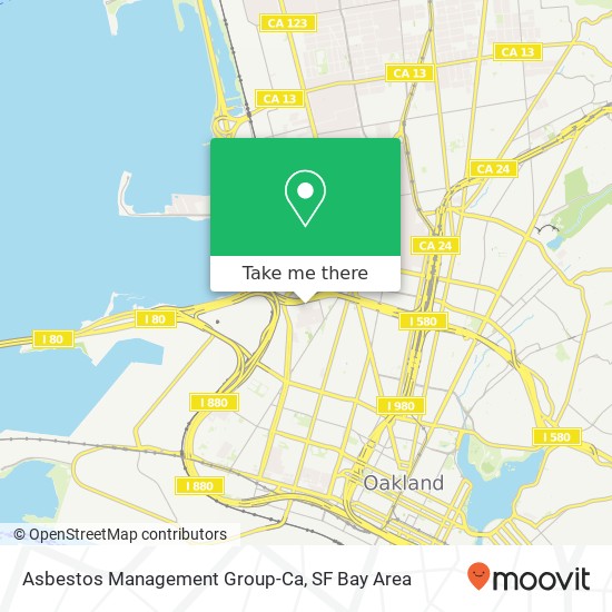 Asbestos Management Group-Ca map
