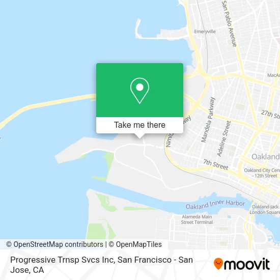 Mapa de Progressive Trnsp Svcs Inc
