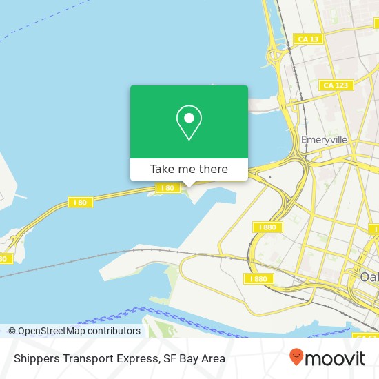 Mapa de Shippers Transport Express