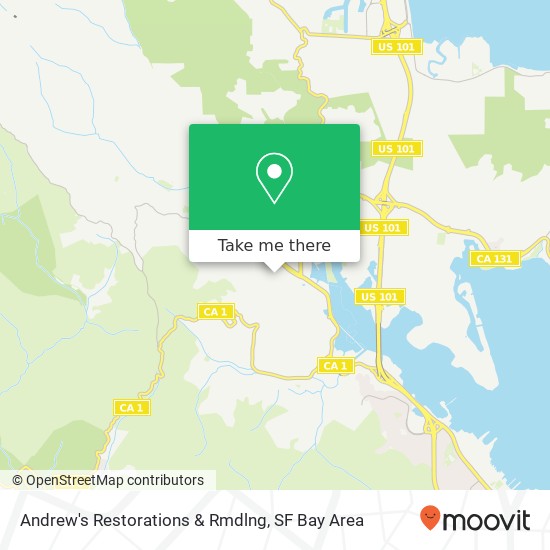 Andrew's Restorations & Rmdlng map