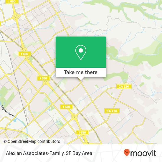 Mapa de Alexian Associates-Family