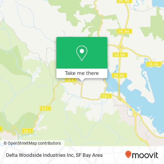 Delta Woodside Industries Inc map