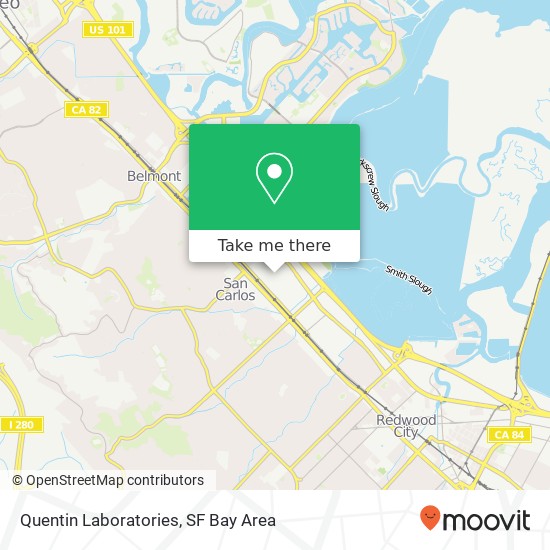 Quentin Laboratories map