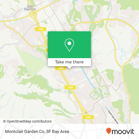 Montclair Garden Co map