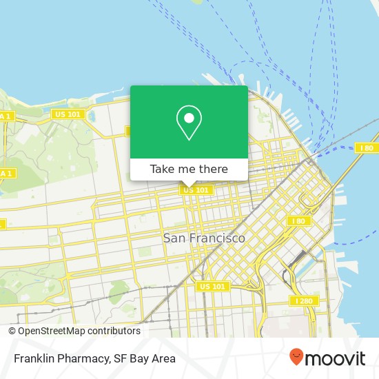 Mapa de Franklin Pharmacy
