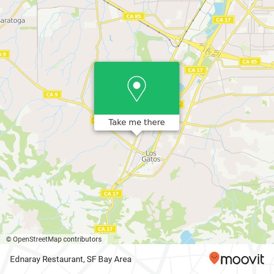 Mapa de Ednaray Restaurant