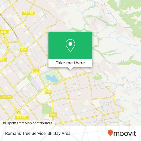 Mapa de Romans Tree Service