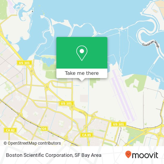 Boston Scientific Corporation map