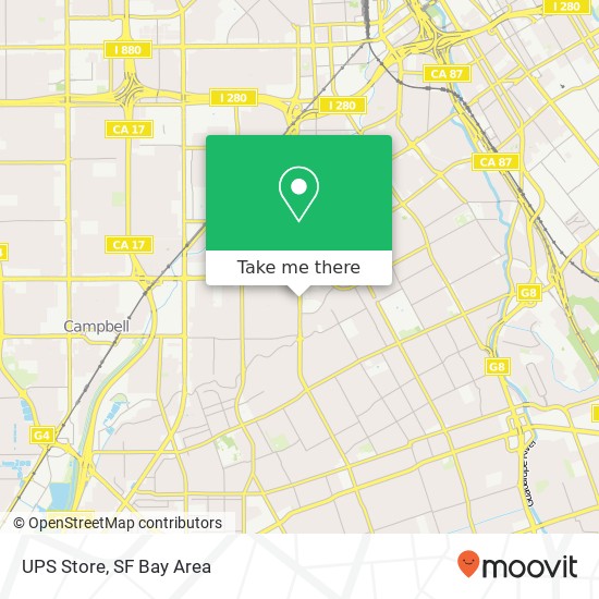 Mapa de UPS Store