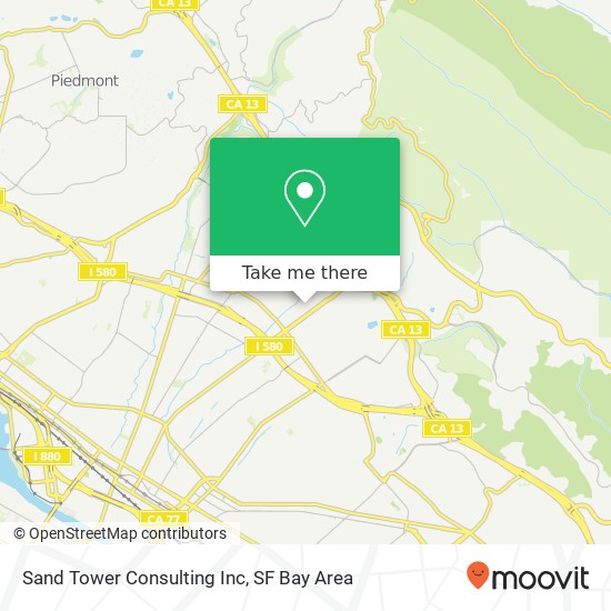 Sand Tower Consulting Inc map