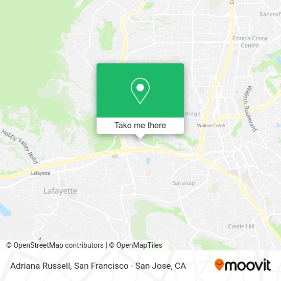Mapa de Adriana Russell
