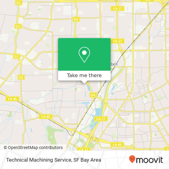 Technical Machining Service map