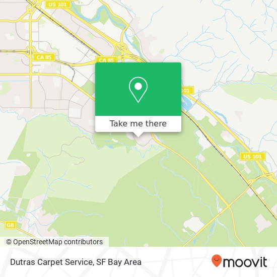 Dutras Carpet Service map