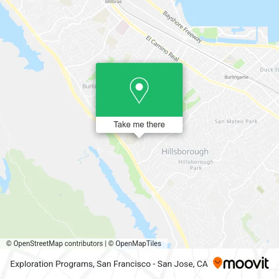 Exploration Programs map