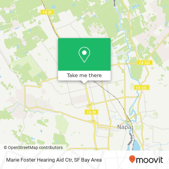 Mapa de Marie Foster Hearing Aid Ctr