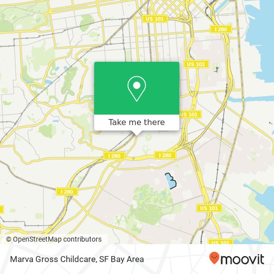 Marva Gross Childcare map