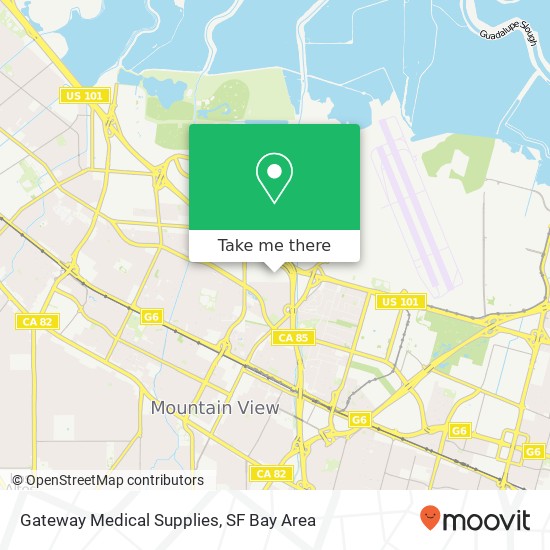 Gateway Medical Supplies map