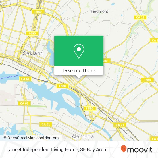 Tyme 4 Independent Living Home map