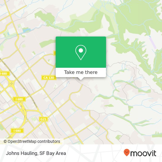 Mapa de Johns Hauling